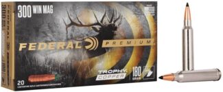 FEDERAL 300 WIN MAG 180GR TROPHY COPPER