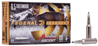 FEDERAL 6.5 CREEDMOOR 130 GR TERMINAL ASCENT