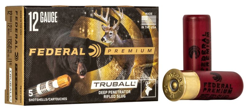 FEDERAL 12GA 2-3/4 MAX. 1OZ TRUBALL DEEP PENETRATOR
