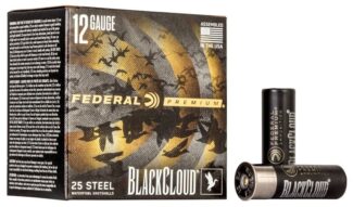 FEDERAL PREMIUM BLACK CLOUD WATERFOWL SHOTSHELLS 12GA 3 1-1