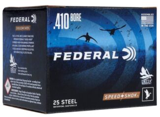 FEDERAL SPEED-SHOK HIGH VELOCITY STEEL 410GA 3 3/8OZ 6