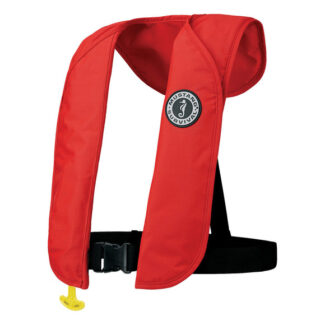 MUSTANG MIT-70 VESTE GONFLANTE MANUELLE ROUGE