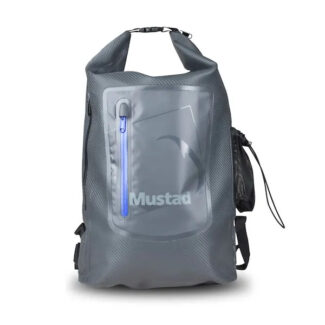 Sac étanche MUSTAD Dry backpack 30L Dark Grey/Blue 500D Tarpaulin   SZ.3