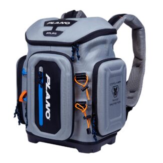 Coffre à pêche Plano Atlas Tackle Backpack Grey/Blue/Orange