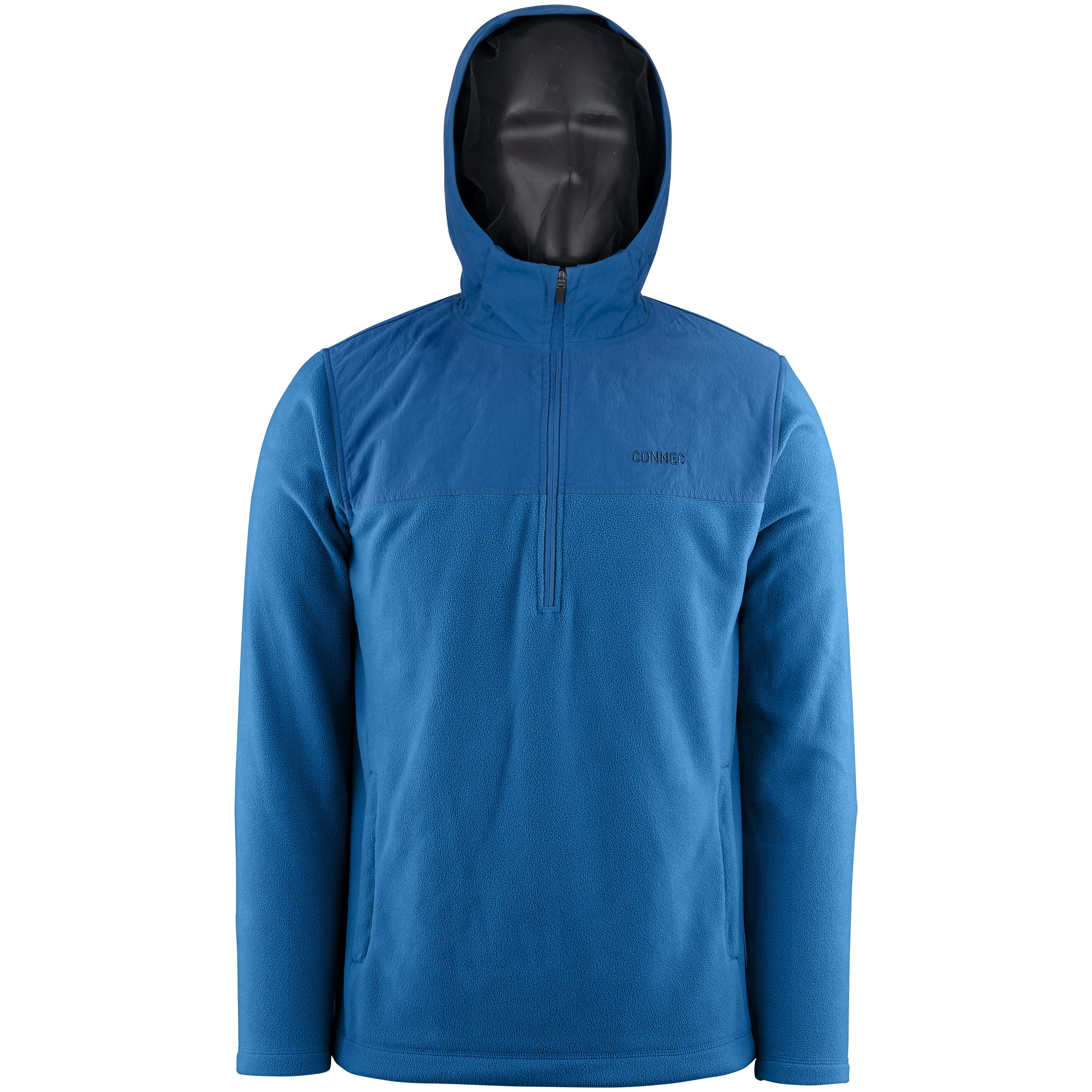 CONNEC YUKON ZIP HOODIE COBALT