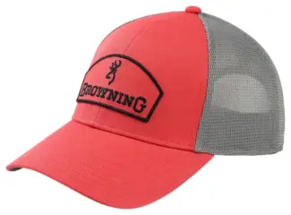 BROWNING CAP EMBLEM CORAL