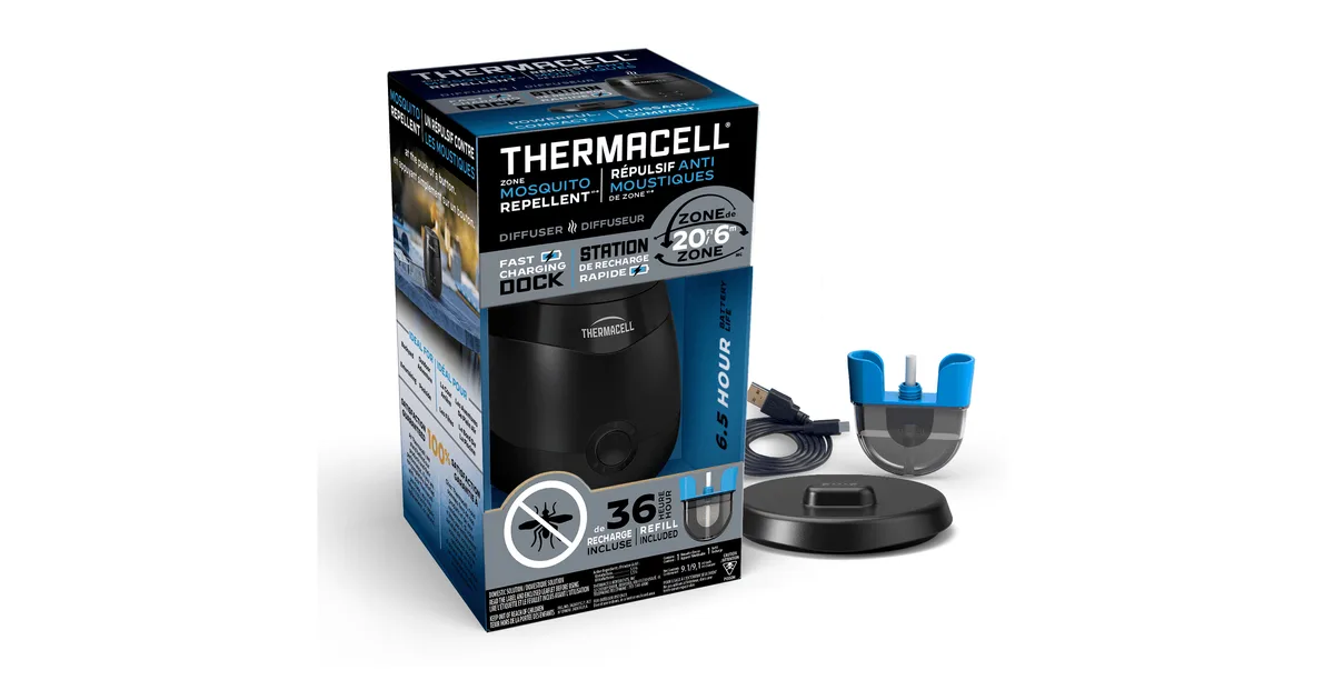 THERMACELL RECHARGABLE E65-36HOURS+DOCKING