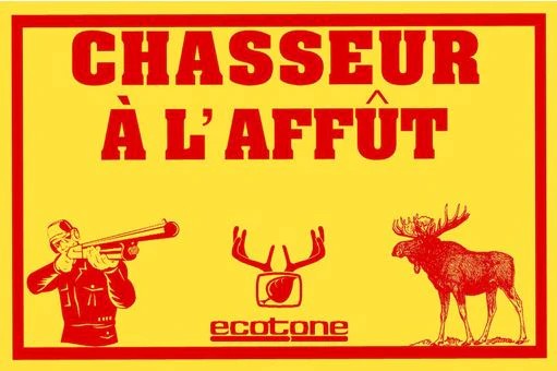 ECOTONE AFFICHES CHASSEUR 462751-100 A L'AFFUT – Image 3