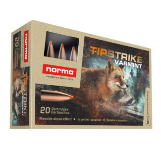 NORMA TIPSTRIKE 22-250 VARMINT 3.6G/55GR