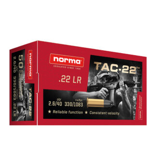 NORMA TAC-22 22LR/40GR