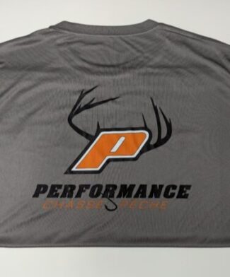 PERFORMANCE T-SHIRT GRIS LOGO