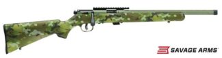 SAVAGE 93209 93 FV-SR Bolt Action Rifle, 22 WMR, 16.5 Fluted
