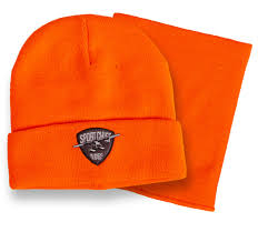 SPORTCHIEF TUQUE CACHE COU ORANGE