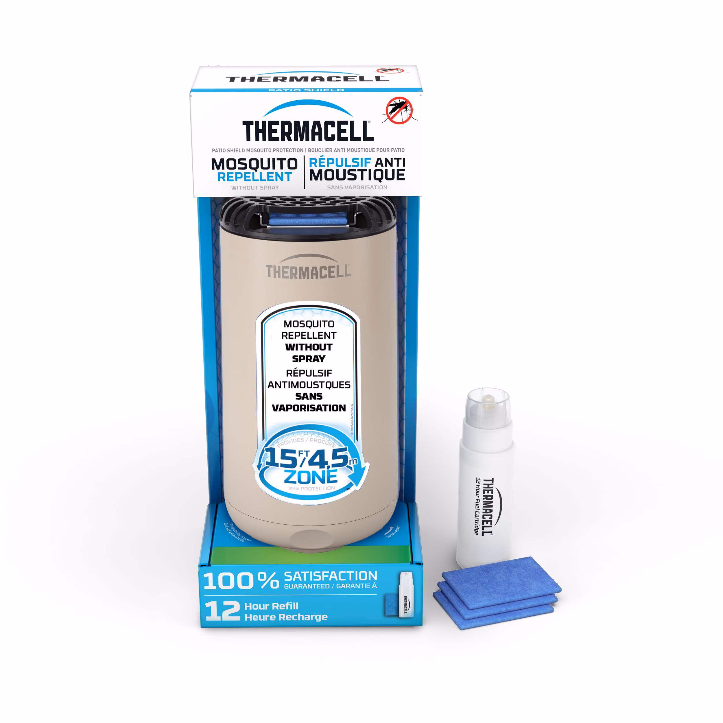 Thermacell Patio Shield Mosquito Repeller - Linen 2023