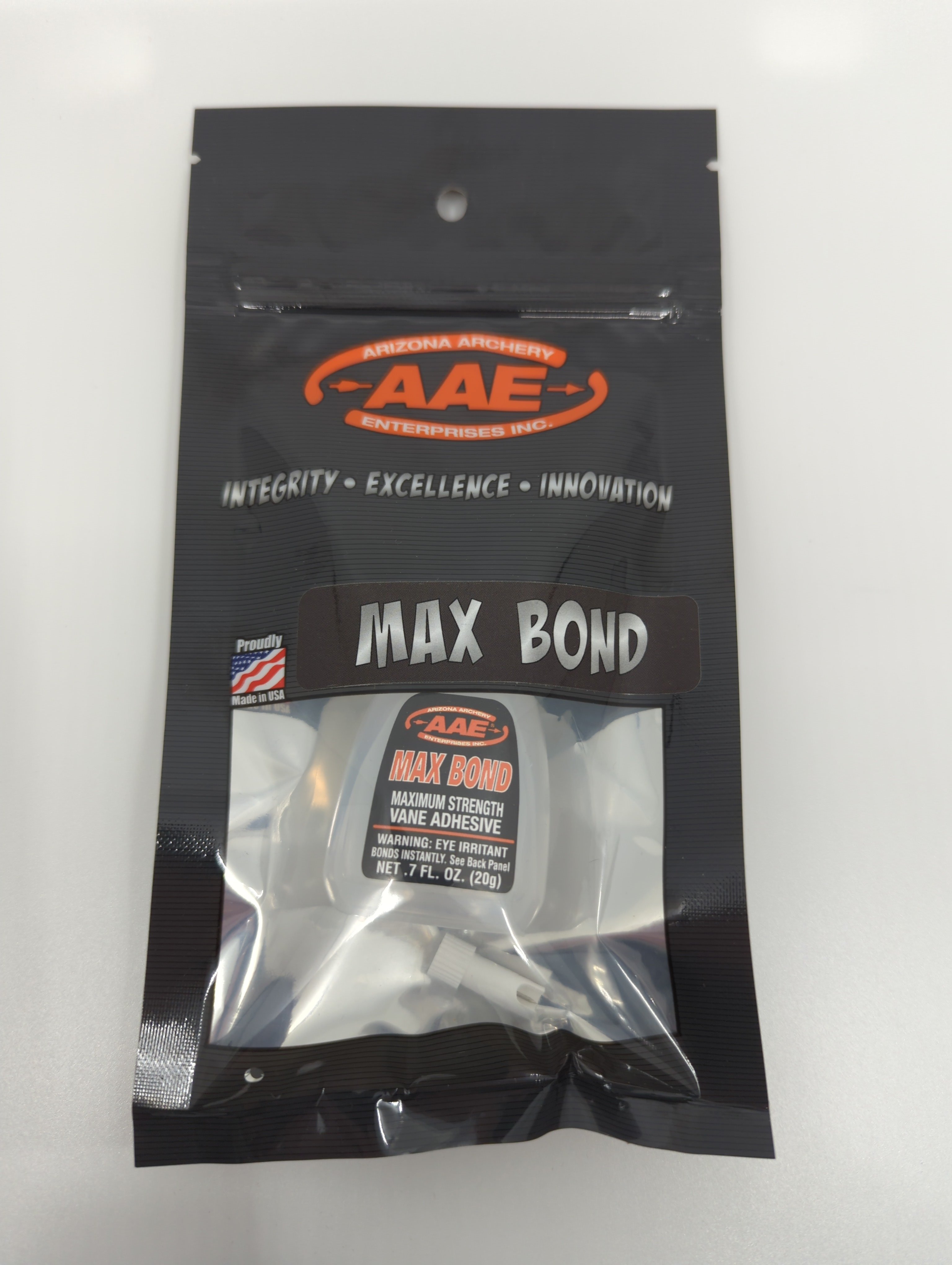 AAE MAX BOND GLUE .7OZ BOTTLE