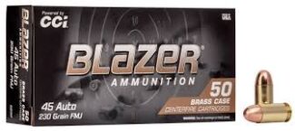 BLAZER 45 AUTO 230GR FMJ BLAZER BRASS