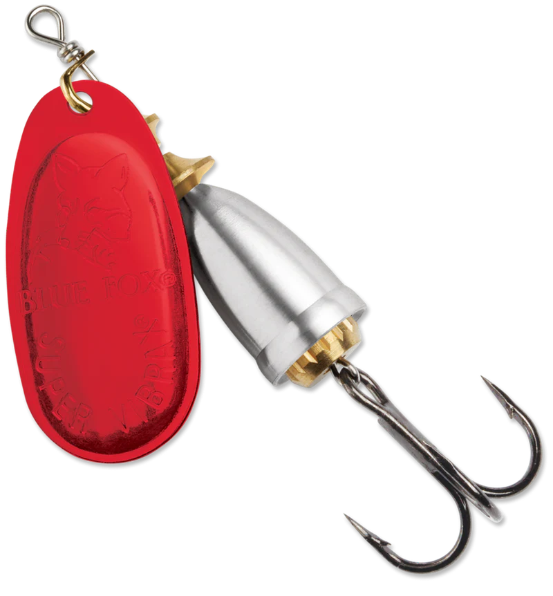 BLUE FOX Classic Vibrax 03 Bleeding 1/4 Bleeding Silver