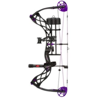 BOWTECH Carbon Rose RH 40# Black w/ Ratchet Pkg