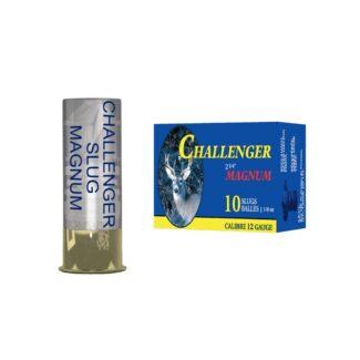 CHALLENGER 12 GA Slug Magnum 2-3/4 1610 f/s 2 75  SLUG