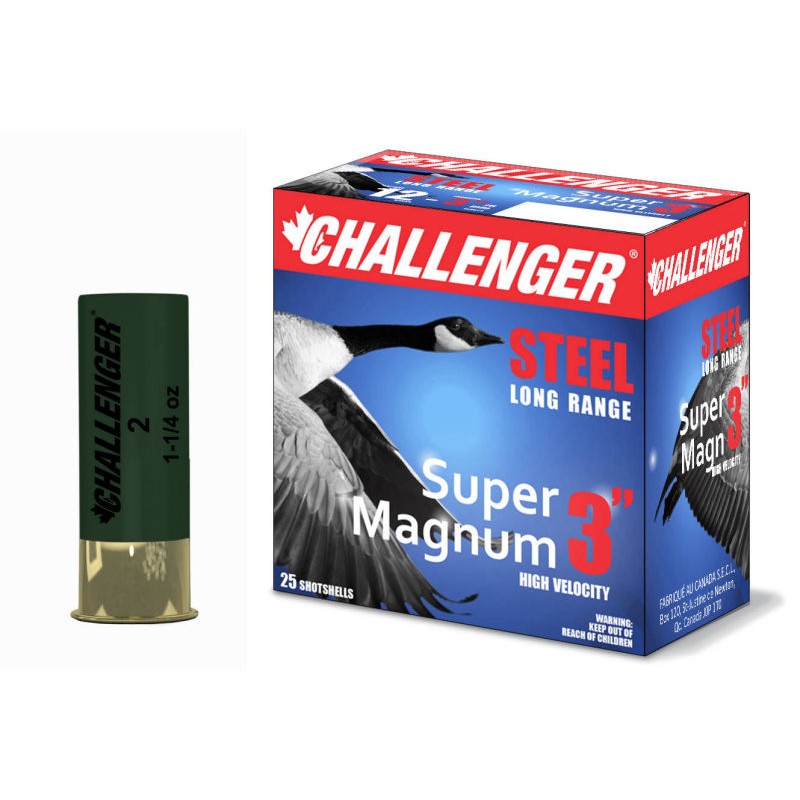 CHALLENGER 12 GA Steel Super Magnum 3 5 1-1/2oz 3 5 no.1