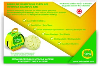 CITROBUG BARRE DE SHAMPOOING PLEIN AIR