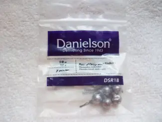 Danielson DSR18 Drop Shot Sinker 1/8oz 7pk