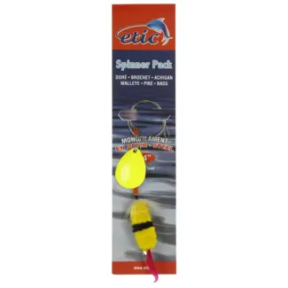 ETIC BOURDON FIL ACIER JAUNE COL.#4 CHARTREUS