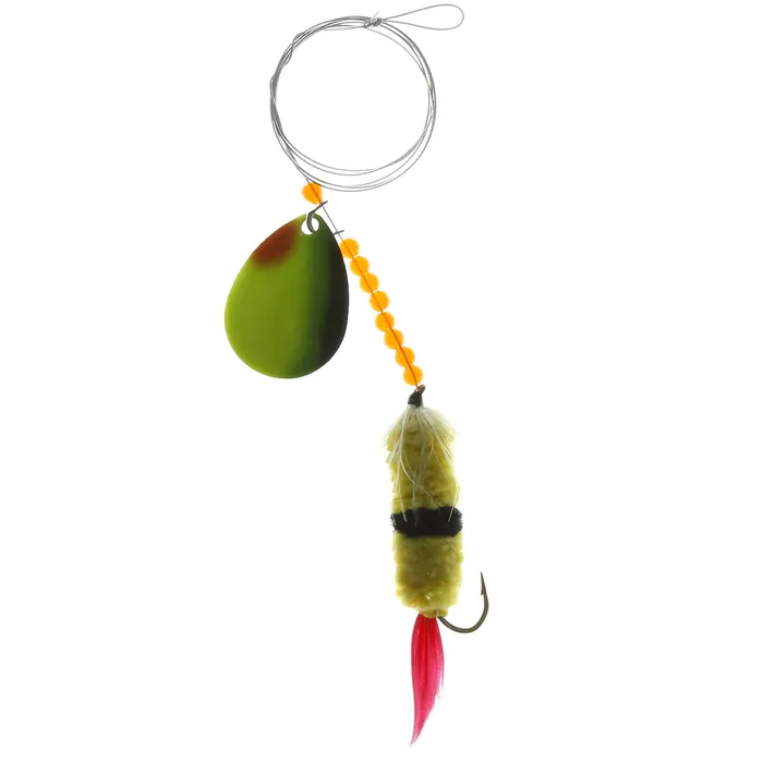 ETIC BOURDON FIL ACIER JAUNE COL.#4 PERCH H2