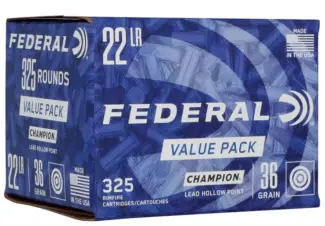 FEDERAL 22LR 36GR LEAD HP