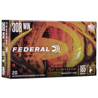 FEDERAL 308 WIN 165GR FUSION