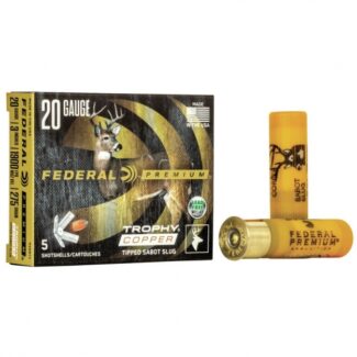 FEDERAL 20GA 3  275GR TROPHY COPPER SABOT SLUG
