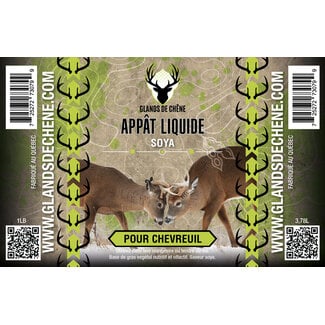 GLANDS DE CHENE JAM SOYA 3.78 L