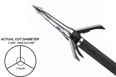 GRIM REAPER PRO SERIES 3 BLADE 100GR 1 3/8