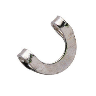 NORTHLAND FOLDED CLEVIS - 15/Bag - #1 Folded Clevis - Nickel