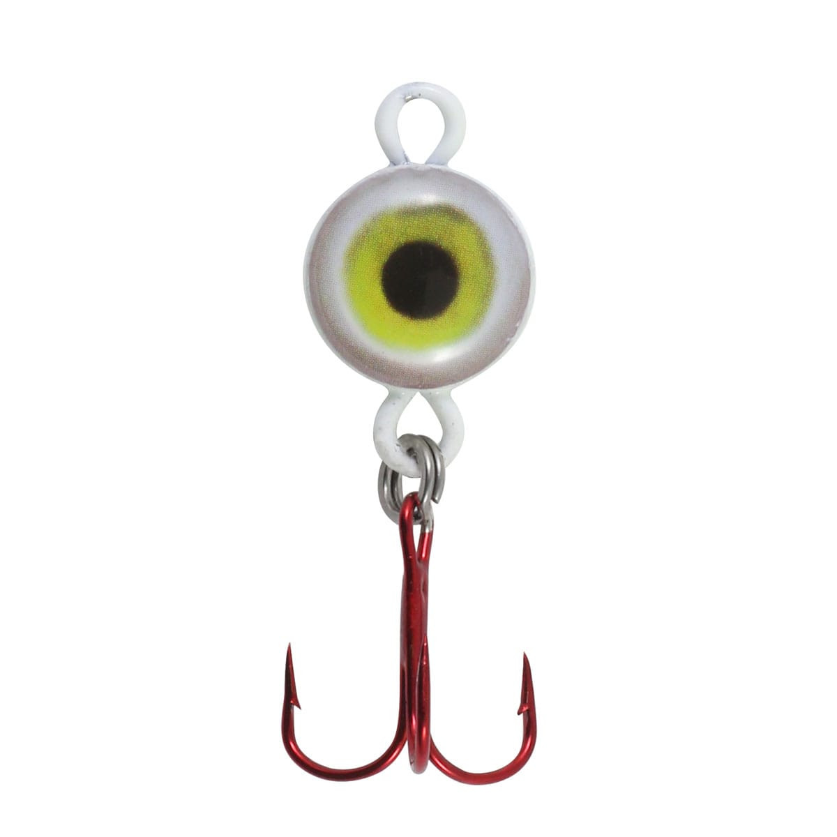 NORTHLAND EYE BALL SPOON 1/4 OZ GLO WHITE