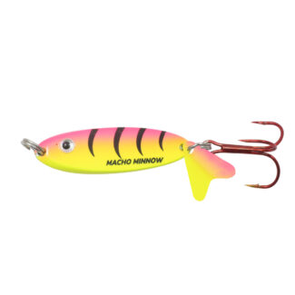 NORTHLAND MACHO MINNOW  1/4 OZ BUBBLEGUM TIGER