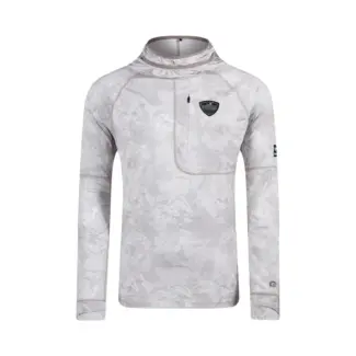 SPORTCHIEF HOODIE LÉGER OMBLE GRIS/BLANC HUGO STRONG
