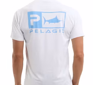 PELAGIC FREESPOOL T-SHIRT BLANC