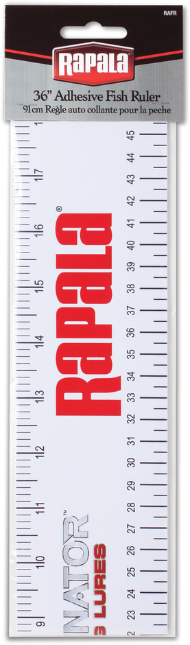 RAPALA Adhesive Ruler 36po