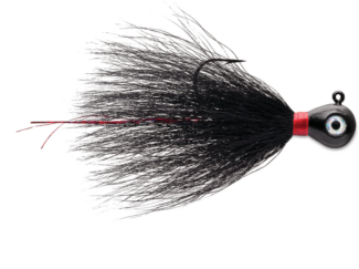 VMC Bucktail Jig 1/16 Black