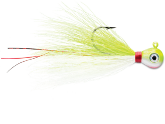 VMC Bucktail Jig 1/8 Chart White
