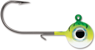 VMC Neon Moon Eye Jig 1/16  Green Fire UV