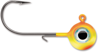VMC Neon Moon Eye Jig 1/4  Chartreuse Orange
