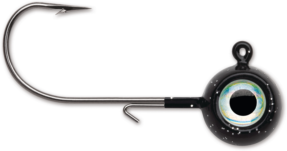 VMC Neon Moon Eye Jig 1/8 Black