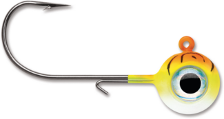 VMC Neon Moon Eye Jig 1/8  Orange Fire UV