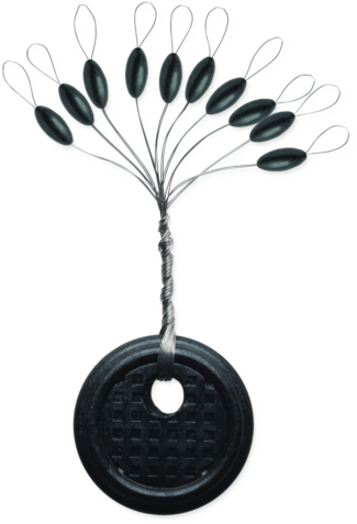 VMC Sinker Stops Black Medium