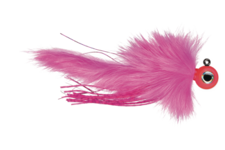 VMC Twitchin' Jig 1/8 Glow Pink Lady UV