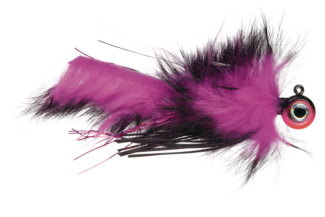 VMC Twitchin' Jig 1/8 Glow Showgirl UV