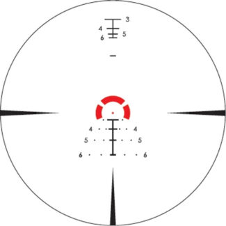 VORTEX Strike Eagle 1-8x24 FFP EBR-8 MOA (30mm)