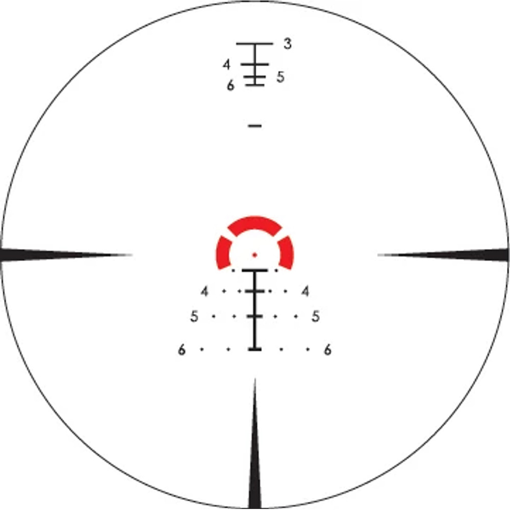 VORTEX Strike Eagle 1-8x24 FFP EBR-8 MOA (30mm)